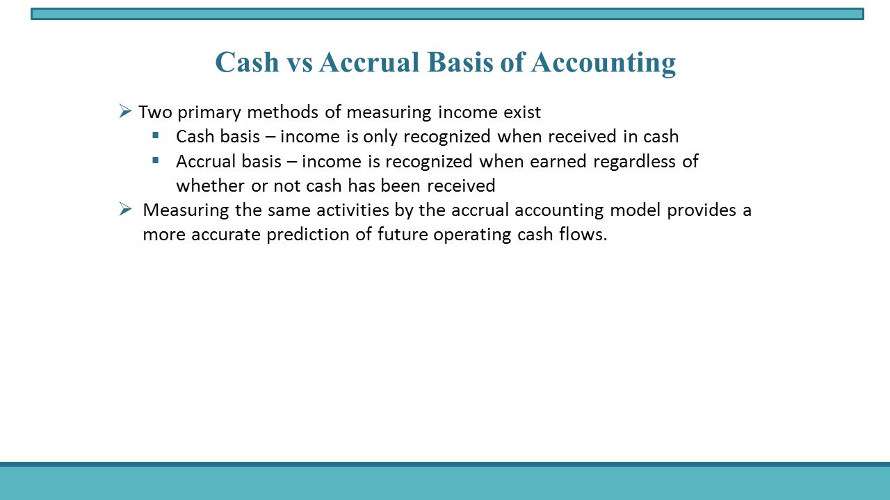 cash basis